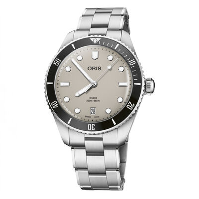 Oris Divers Date Beige Dial, 39 mm