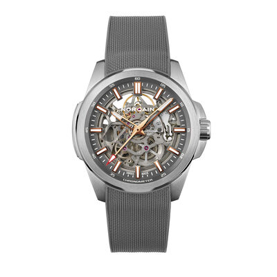 NORQAIN Independence Skeleton Watch Gray Dial, 42mm