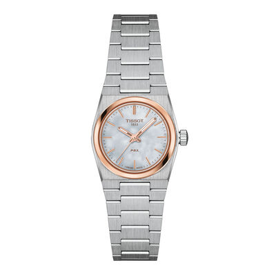 TISSOT PRX 25mm White Mother of Pearl Watch, 25mm