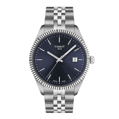 TISSOT Ballade Blue Dial Watch, 40mm
