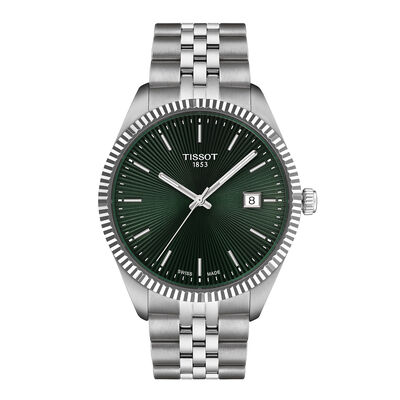 TISSOT Ballade Green Dial Watch, 40mm