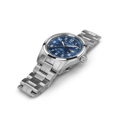 Hamilton Khaki Field Auto Blue Dial Watch, 42mm