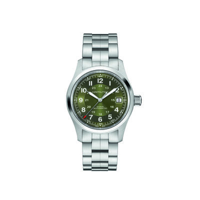 Hamilton Khaki Field Auto Green Dial Watch, 38mm