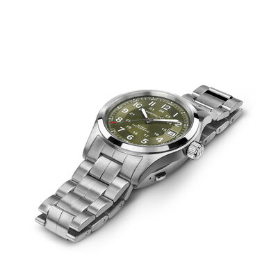 Hamilton Khaki Field Auto Green Dial Watch, 38mm