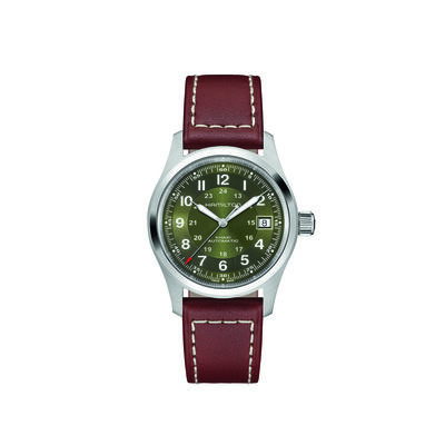 Hamilton Khaki Field Auto Green Dial Watch, 38mm