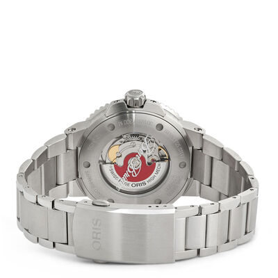 Oris x Ben Bridge Limited Edition Aquis Purple Dial Watch, 43mm