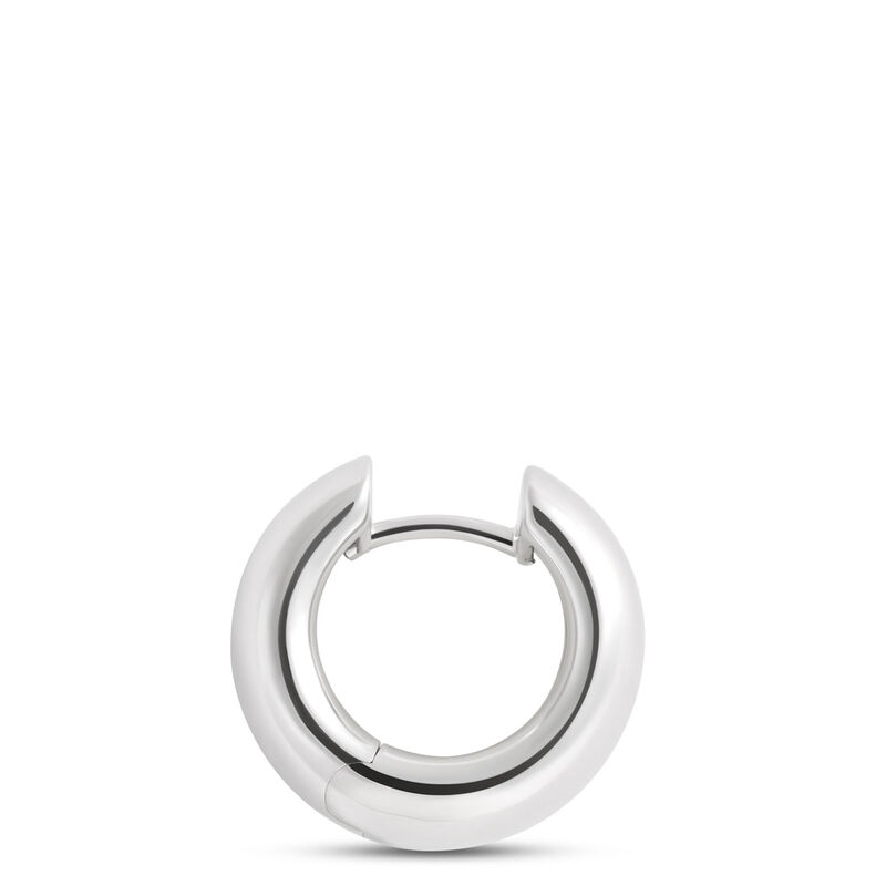 16.5MM Hoop Earrings, Sterling Silver image number 1