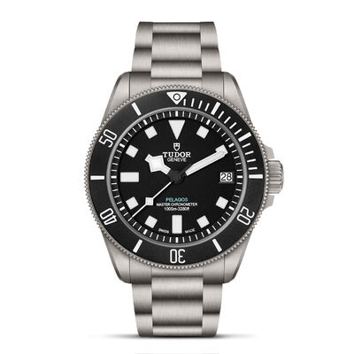 TUDOR Pelagos Ultra Black Dial Watch, 43mm