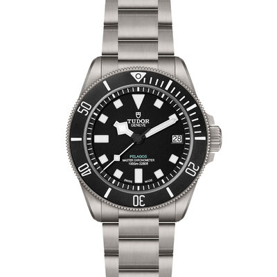 TUDOR Pelagos Ultra Black Dial Watch, 43mm