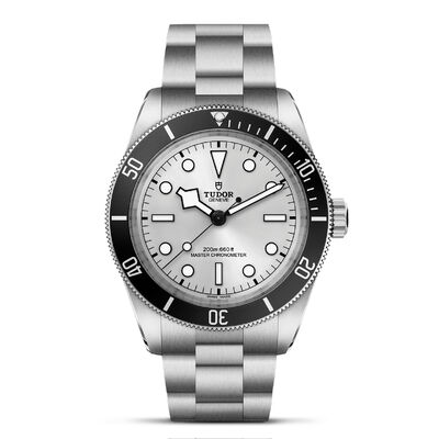 TUDOR Black Bay 68 Silver Dial Watch, 43mm