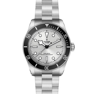 TUDOR Black Bay 68 Silver Dial Watch, 43mm