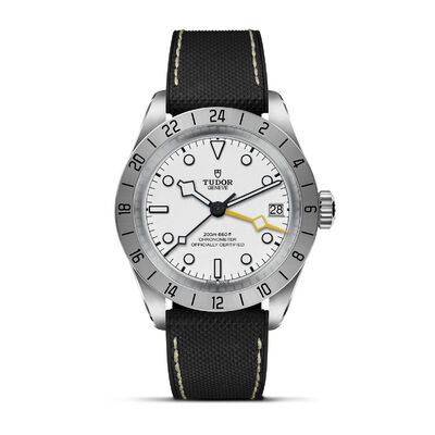 TUDOR Black Bay Pro Silver Dial Watch, 39mm