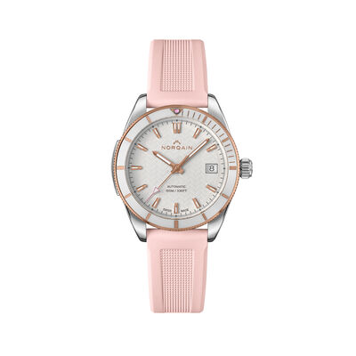 NORQAIN Adventure Sport White Dial Watch, 37mm