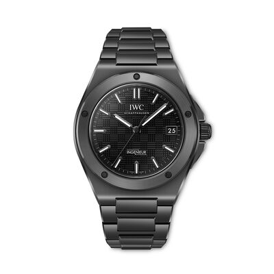 IWC Ingenieur Black Dial Watch, 42mm