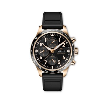 IWC Pilot's Watch Performance Chronograph Black Dial Watch, 41 mm