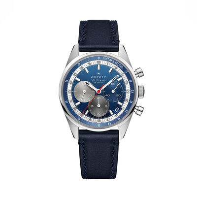 Zenith Chronomaster Original Blue Dial Watch, 38mm