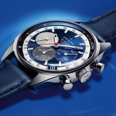 Zenith Chronomaster Original Blue Dial Watch, 38mm