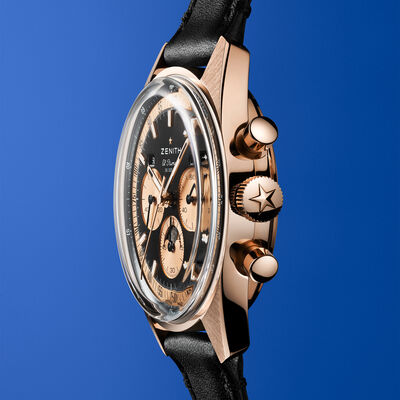 Zenith Chronomaster Original Black Dial Watch, 38mm