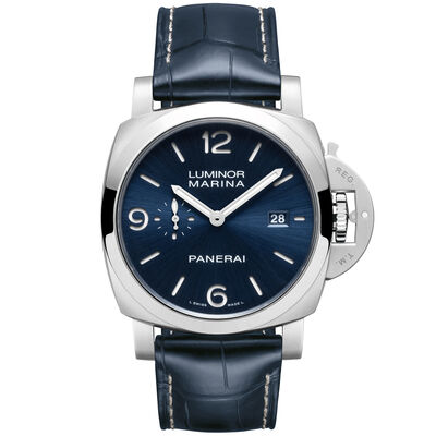 Panerai Luminor Marina Blue Dial Watch, 44mm