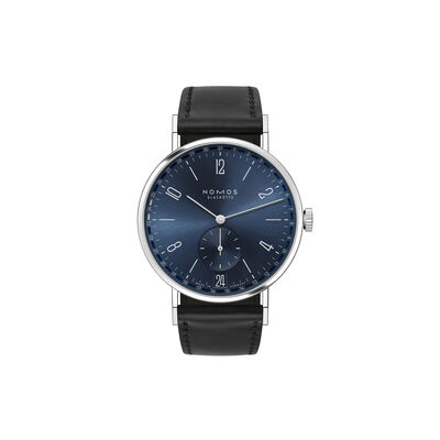 NOMOS Tangente 2Date Blue Dial Watch, 37.5mm