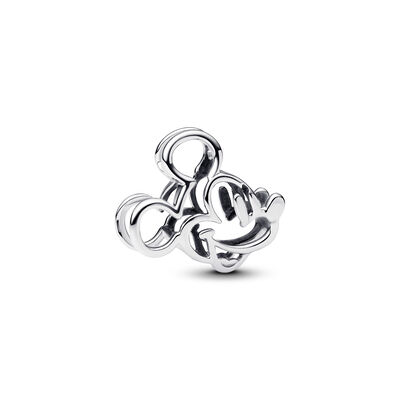 Pandora Disney Mickey Mouse Openwork Charm