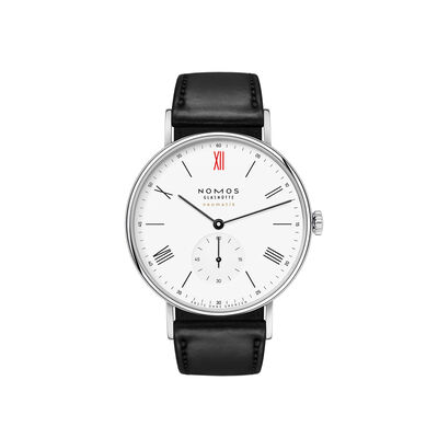 NOMOS Ludwig Neomatik 39 &Auml;rzte ohne Grenzen White Dial Watch, 38.5mm