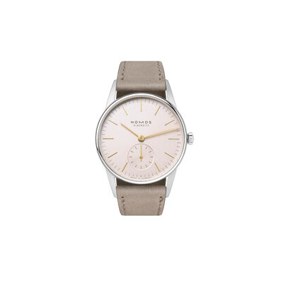 NOMOS Orion 33 Rose Dial Watch, 32.8mm