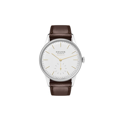 NOMOS Orion Neomatik Dor&eacute; White Dial Watch, 36.4mm