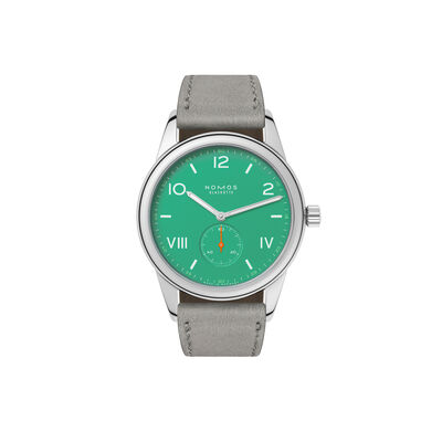 NOMOS Club Campus 38 Electric Green Dial Watch, 38.5mm
