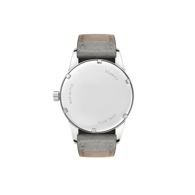 NOMOS Club Campus Deep Pink Dial Watch, 36mm