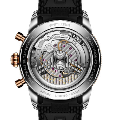 Breitling Superocean Heritage B01 Chronograph Black Dial Watch, 42mm