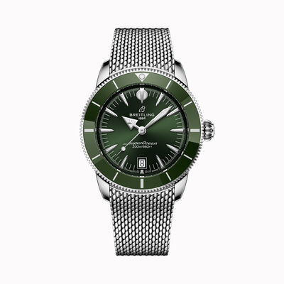Breitling Superocean Heritage B31 Automatic Green Dial Watch, 42mm