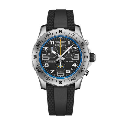 Breitling Professional Endurance Pro NFL Los Angeles Chargers Edition Black Dial Watch, 44mm