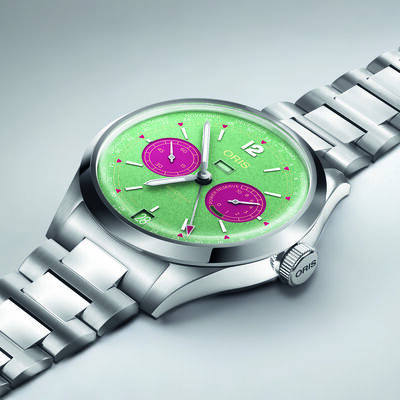 Oris Big Crown Calibre 113 Green Dial Watch, 43mm