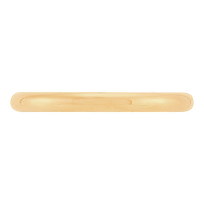 Yellow Gold Polished Rounded 2mm Band 18K