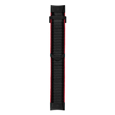TAG Heuer Calibre E5 Red & Black Running Textile Strap, 45mm