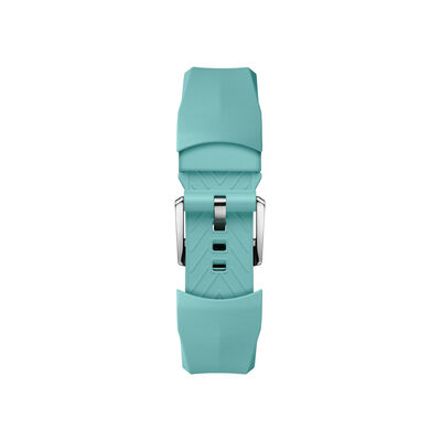 TAG Heuer Calibre E5 Light Blue Rubber Strap, 40mm