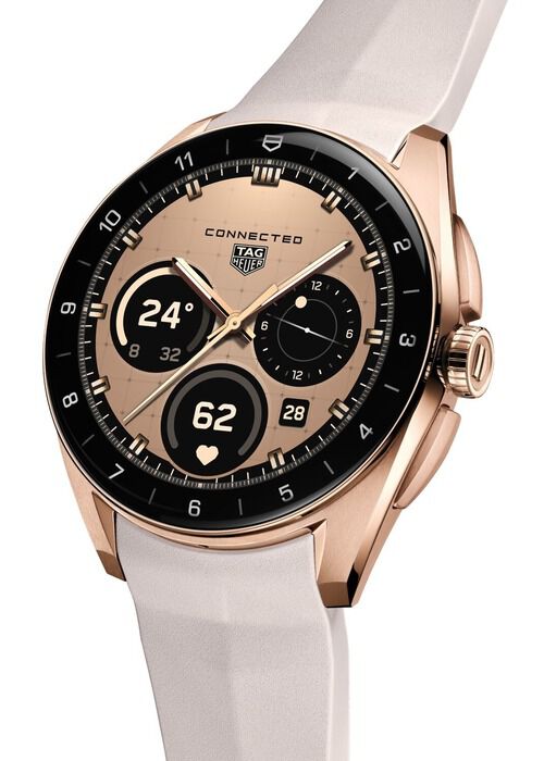 Close up of TAG Heuer Connected Watch