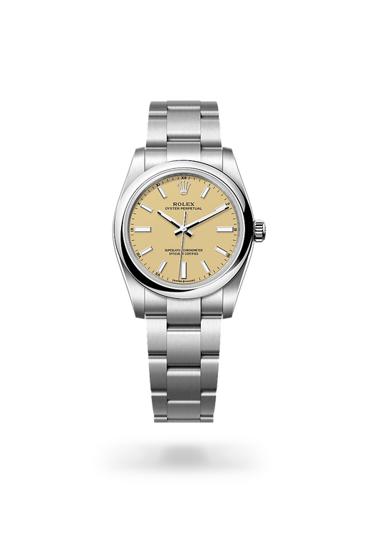 rolex oyster perpetual in oystersteel, m124200-0007 - ben bridge