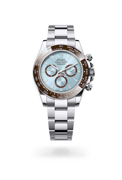 rolex cosmograph daytona in platinum, m126506-0001 - ben bridge
