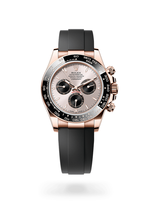 rolex cosmograph daytona in 18 kt everose gold, m126515ln-0006 - ben bridge