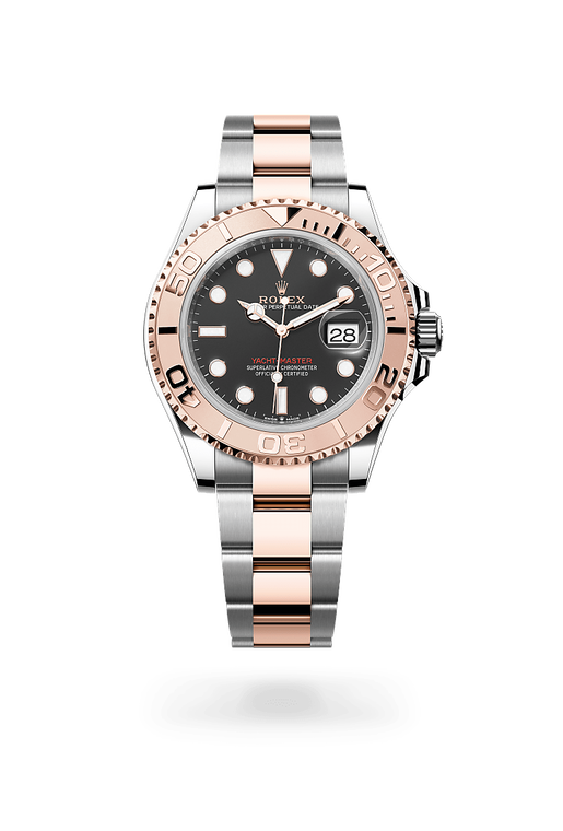 rolex yacht-master in everose rolesor - combination of oystersteel and everose gold, m126621-0002 - ben bridge
