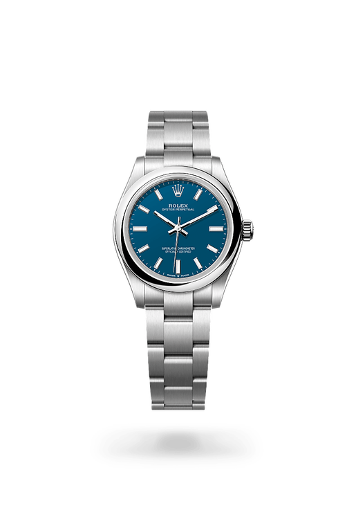 rolex oyster perpetual in oystersteel, m277200-0017 - ben bridge